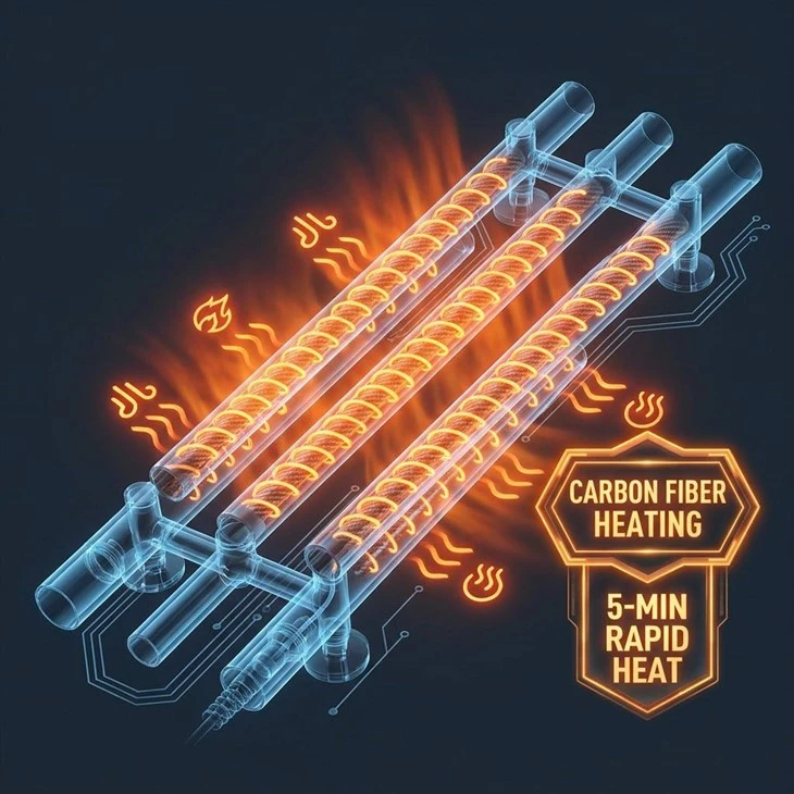 Smart Wall Mounted Carbon Fiber Towel Warmer suppliers