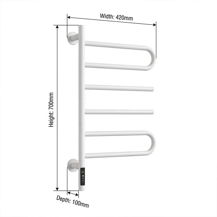 Smart Wifi Carbon Fiber Towel Warmer factory