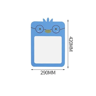 Blue Cartoon Character Wall Mirror