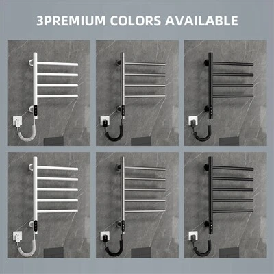 Digital Multi Rail Carbon Fiber Towel Warmer