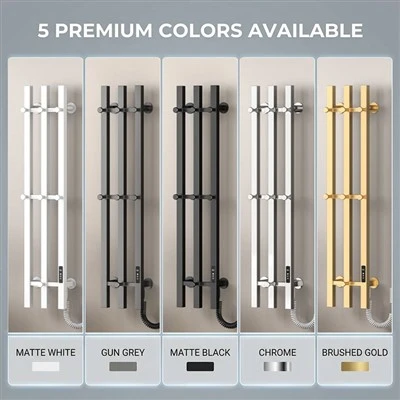 Digital Stainless Steel Carbon Fiber Towel Warmer