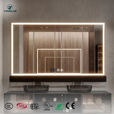 SOPHISTICATED EDGE LIT DESIGNER MIRROR