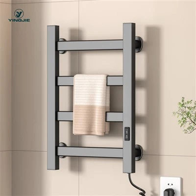 Wall Mounted Ladder Carbon Fiber Towel Warmer